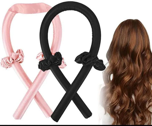 Heatless Hair Curling Rod Headband