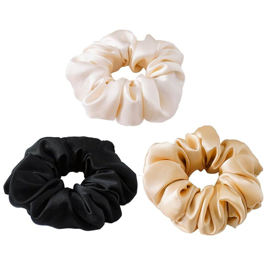 Silk Hair Scrunchies