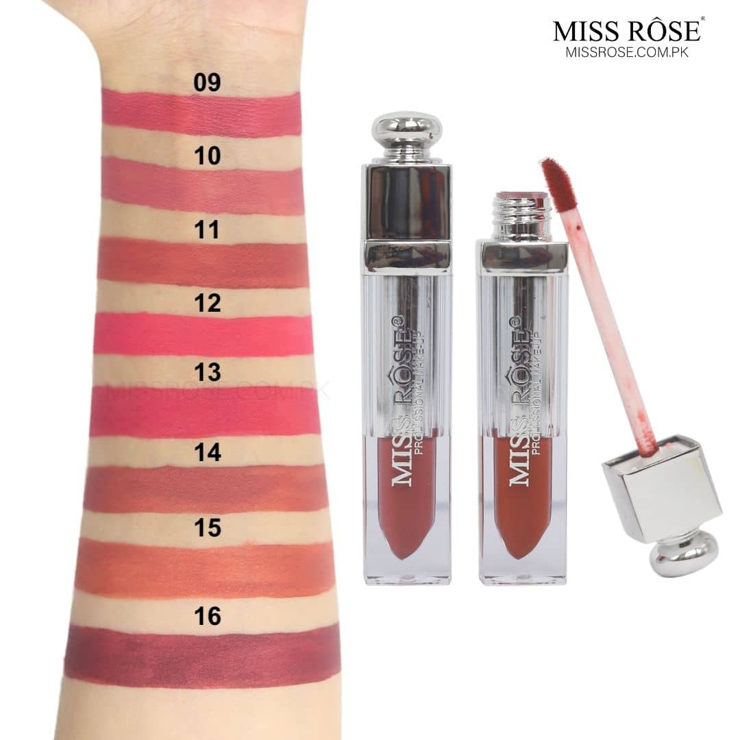 Miss Rose Silver Angelic Matte Liquid Lipstick