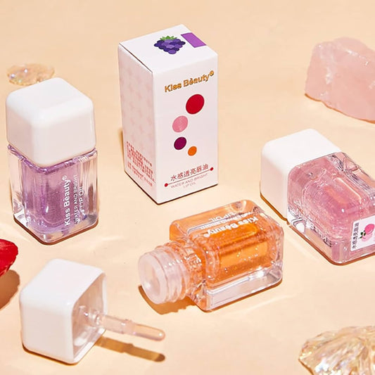 Kiss Beauty Water and Bright Lip Oil
