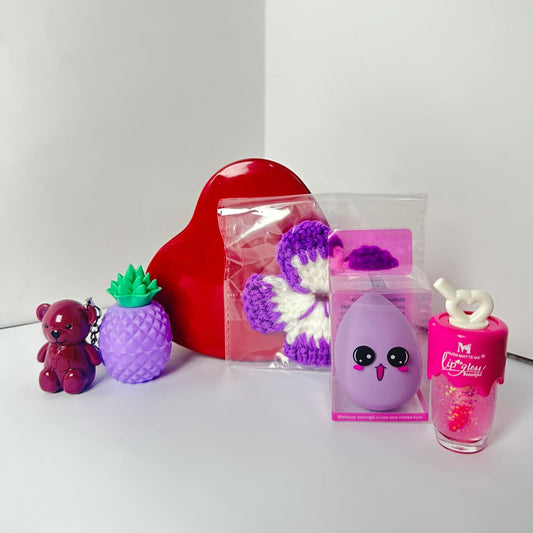Cuteness Comes in a Heart Box Gifting Set
