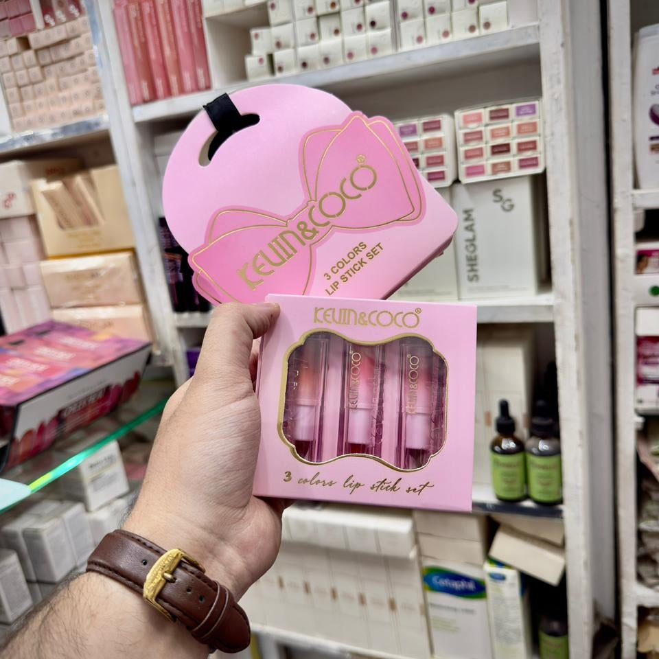 KEUIN & COCO 3 Colors Lip Stick Set