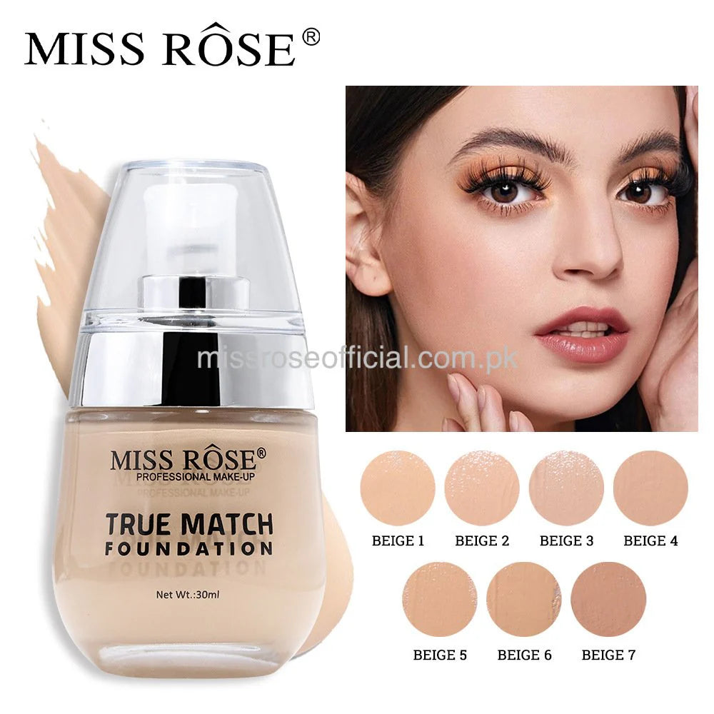 Miss Rose True Match Foundation